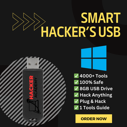 Hackers USB drive with 4000+ Tools