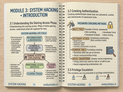 A-Z Cybersecurity (CEH v13) – Handwritten Notes