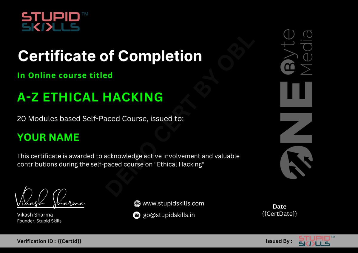 A-Z Cybersecurity (CEH v13) – Handwritten Notes